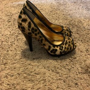 Aldo leopard pumps